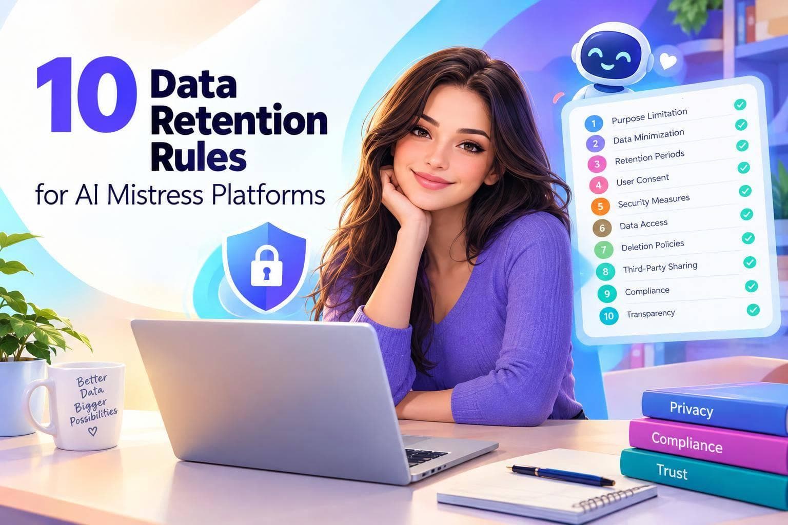 10 Data Retention Rules for AI Mistress Platforms