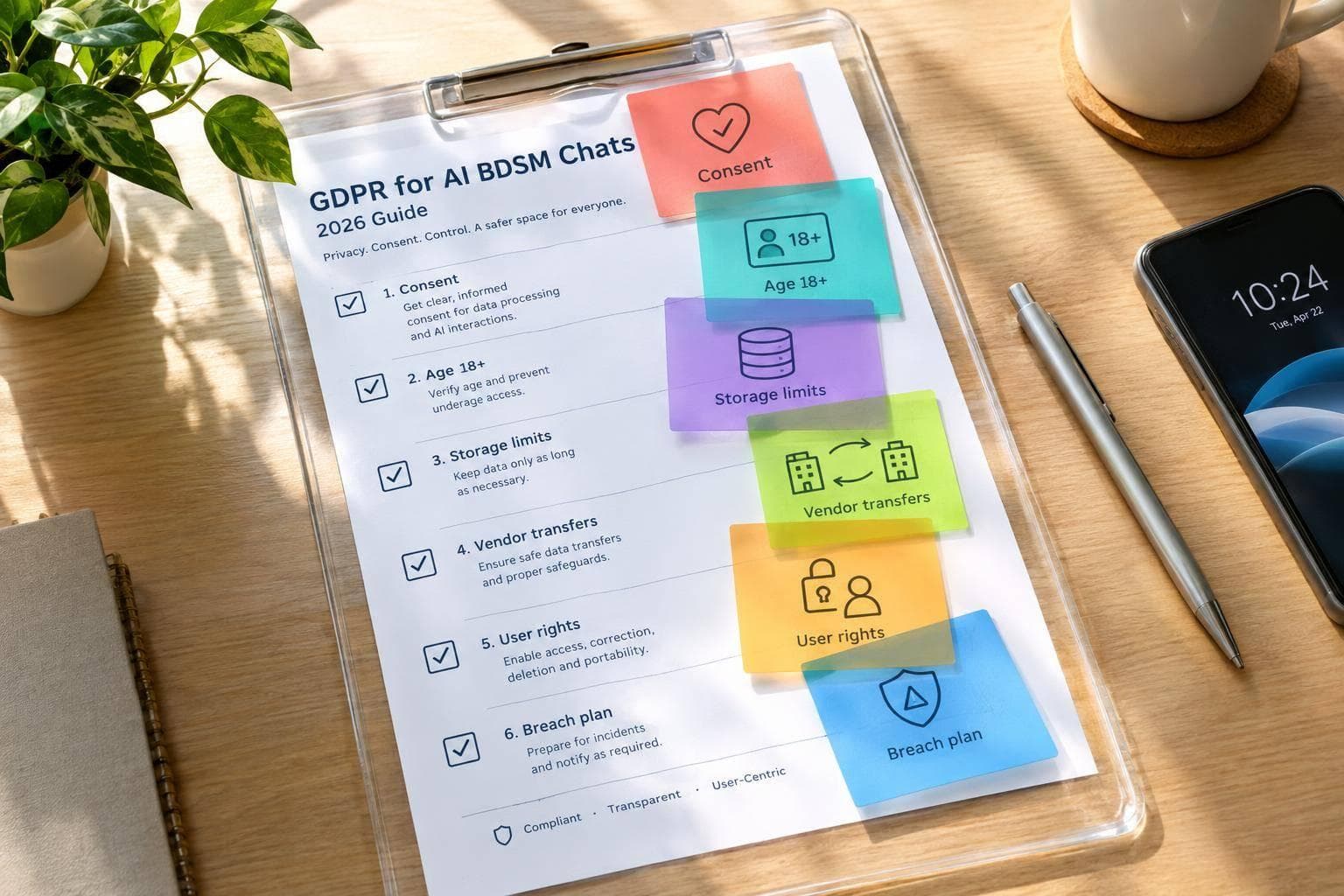 GDPR for AI BDSM Chats: 2026 Guide